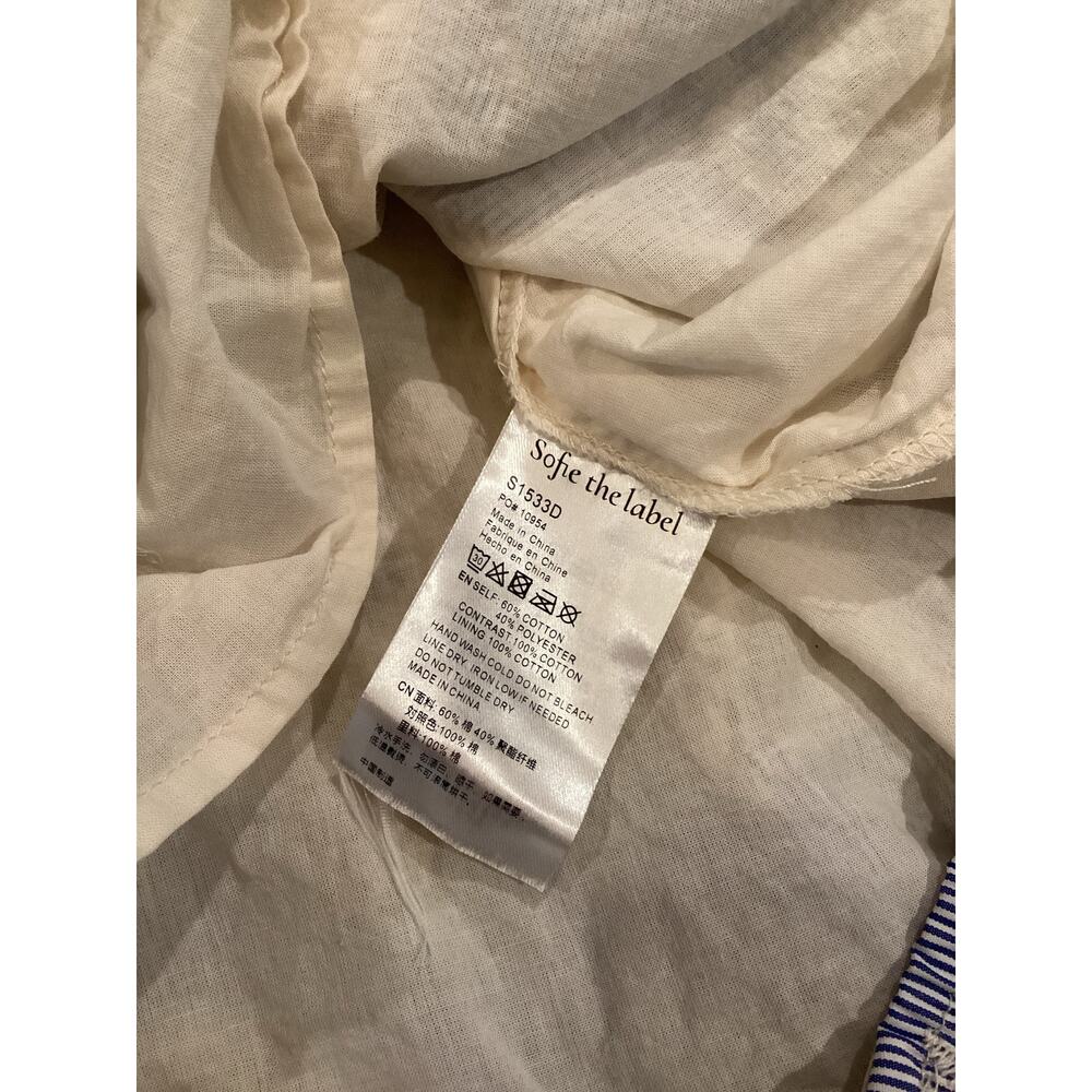 Sofie The Label Sydney Blue Knit Patchwork Mini D… - image 5